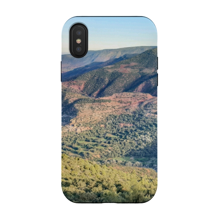 iPhone Xs / X StrongFit Mountain landscape travel lover by Oana 