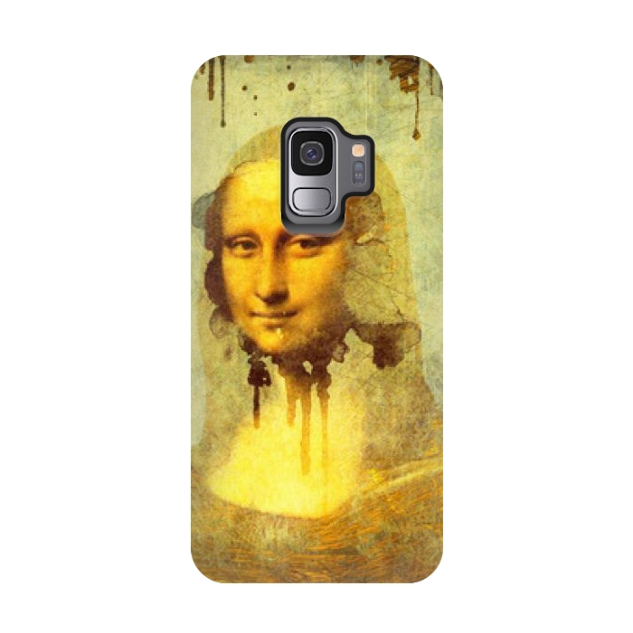 Galaxy S9 StrongFit Mona Lisa's Smile by Amira EL-Fohail