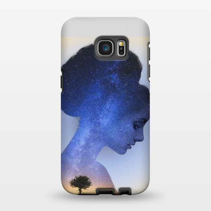 Galaxy S7 EDGE StrongFit Visions Of the Universe by Amira EL-Fohail
