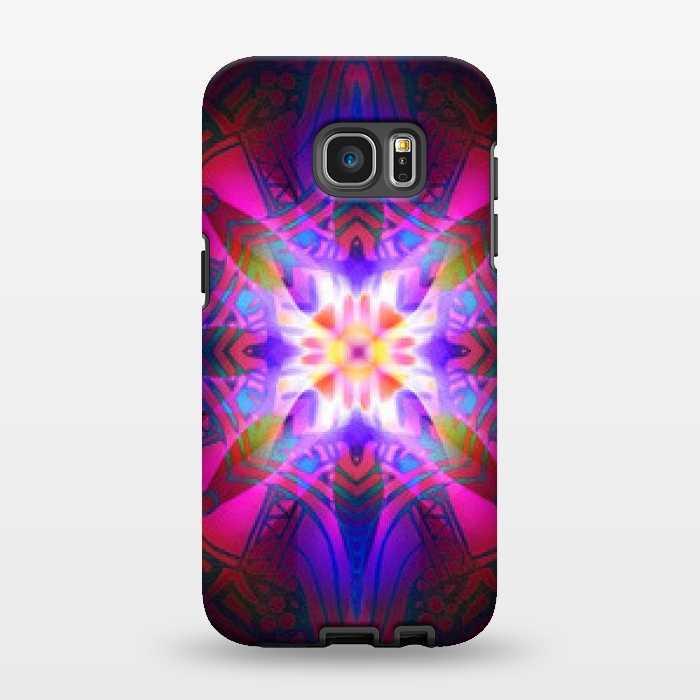 Galaxy S7 EDGE StrongFit Ornament of Light by Amira EL-Fohail