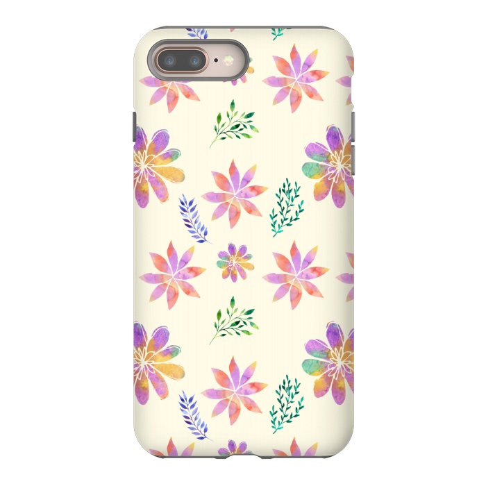 iPhone 7 plus StrongFit Happiest Flowers by Creativeaxle