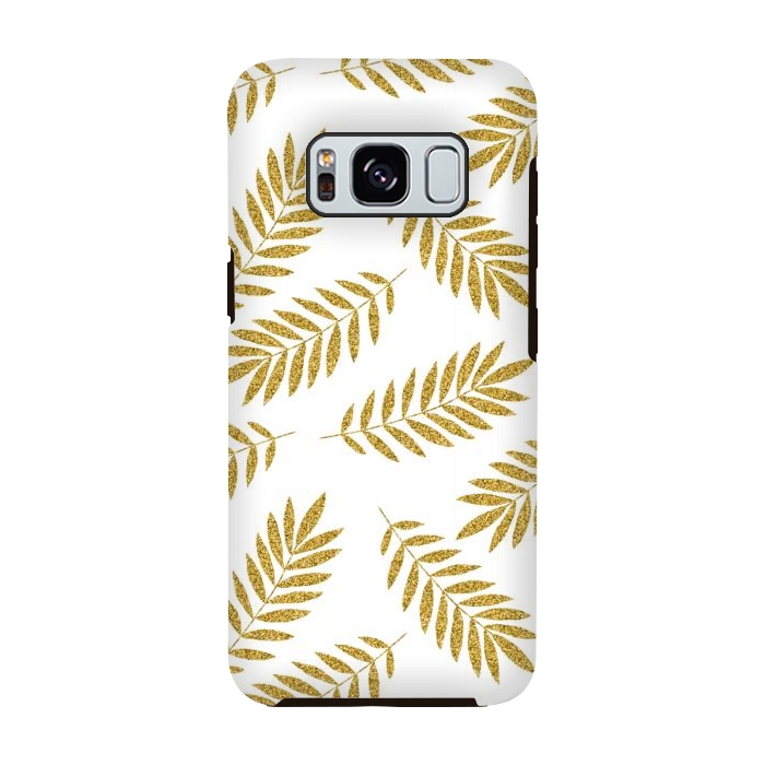Galaxy S8 StrongFit Golden Palm by Creativeaxle