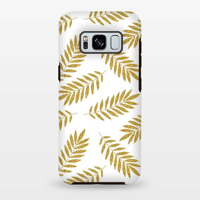 Galaxy S8 plus StrongFit Golden Palm by Creativeaxle