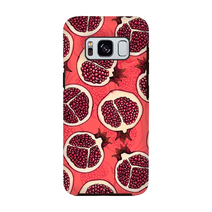 Galaxy S8 StrongFit Pomegranate slices by Katerina Kirilova