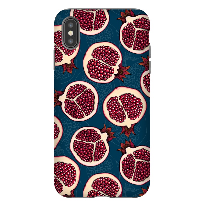 iPhone Xs Max StrongFit Pomegranate slices 2 by Katerina Kirilova