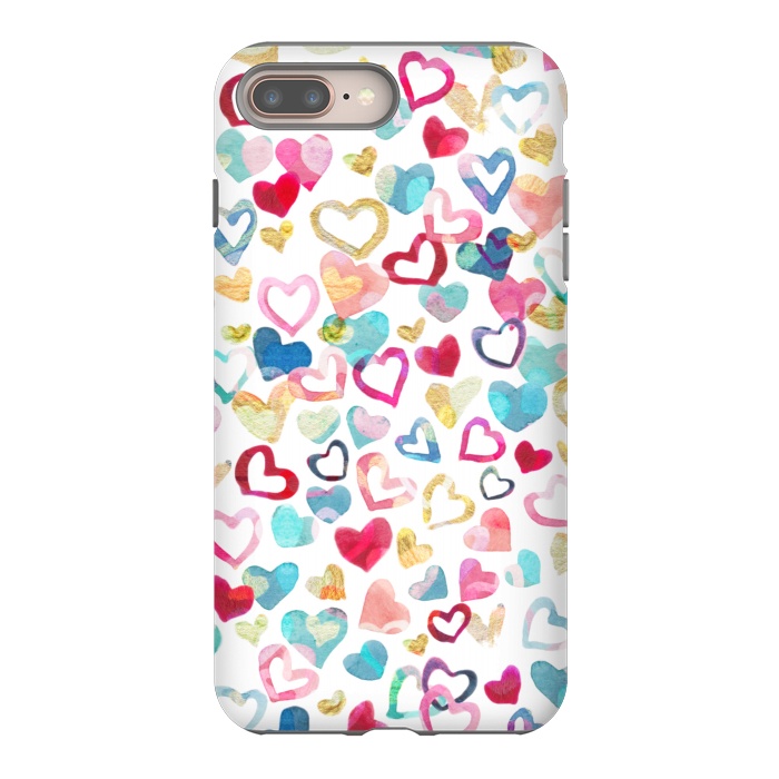 iPhone 7 plus StrongFit Painted Love by gingerlique