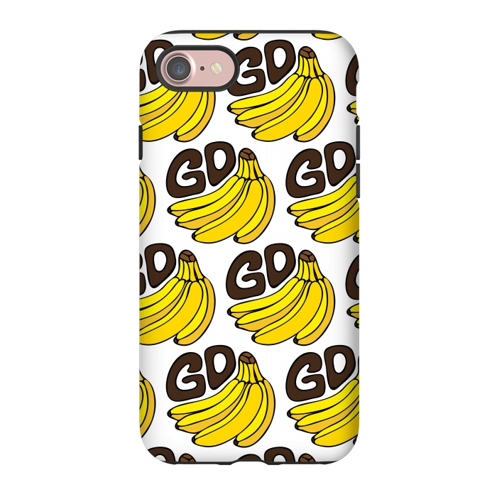 iPhone 7 StrongFit Go Bananas by Majoih