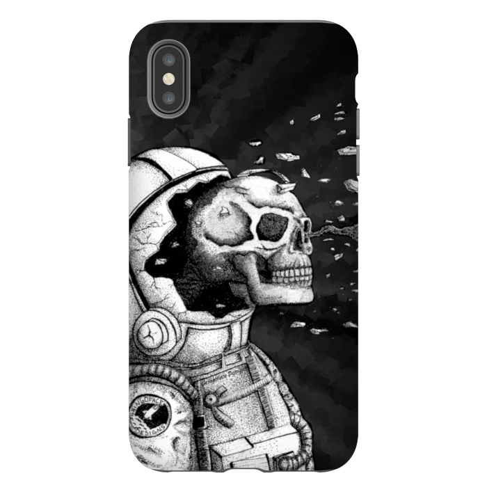 iPhone Xs Max StrongFit Among the Stars by Gringoface Designs