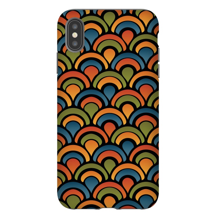 iPhone Xs Max StrongFit Pop Fan Pattern by Majoih