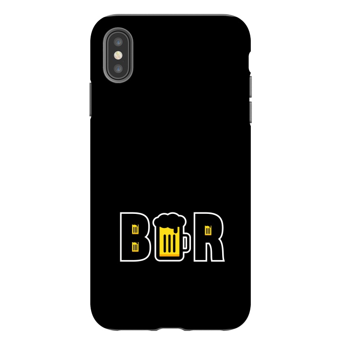 iPhone Xs Max StrongFit drink beer by TMSarts