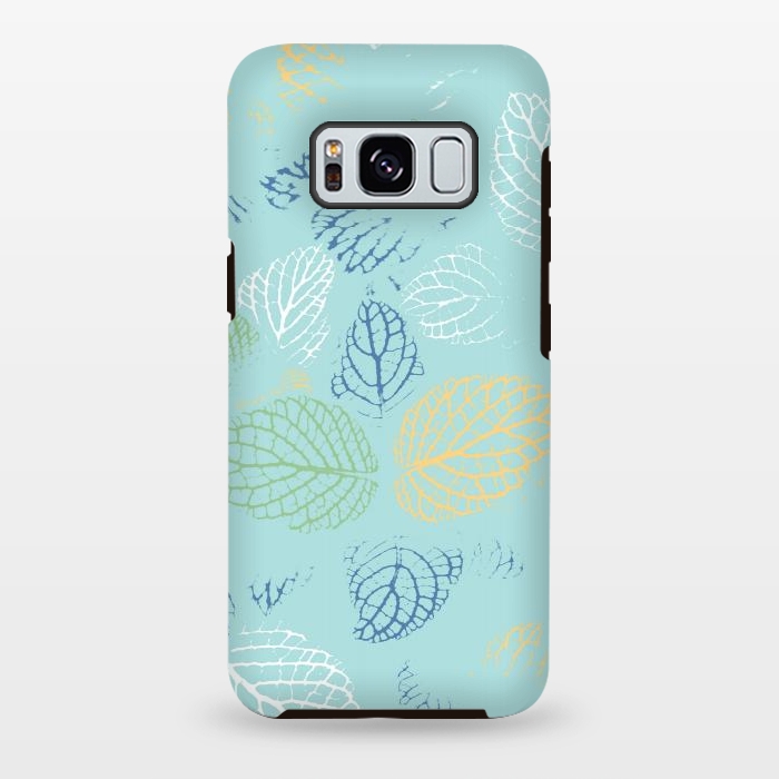 Galaxy S8 plus StrongFit Color contour leaf 2 by Bledi