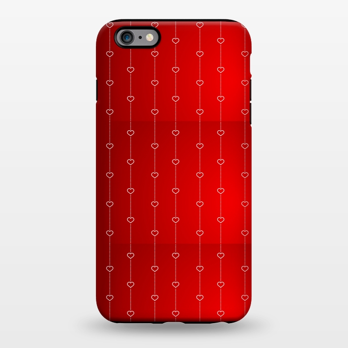 iPhone 6/6s plus StrongFit VALENTINE RED HEARTS by MALLIKA