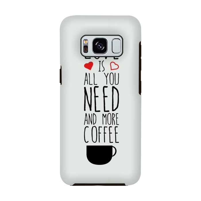 Galaxy S8 StrongFit need more coffee by TMSarts
