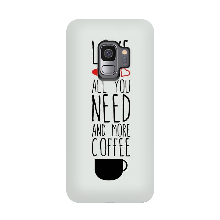Galaxy S9 StrongFit need more coffee by TMSarts