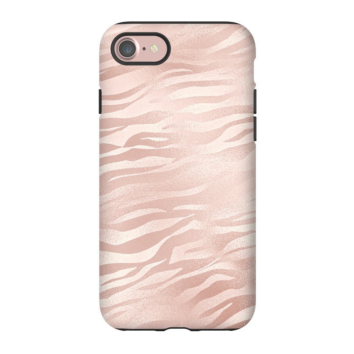 iPhone 7 StrongFit Rose Gold Tiger by  Utart