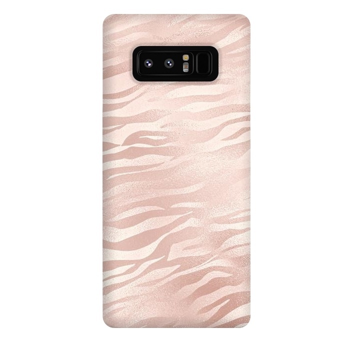 Galaxy Note 8 StrongFit Rose Gold Tiger by  Utart