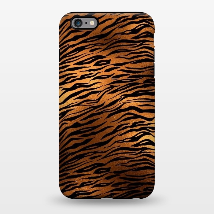 iPhone 6/6s plus StrongFit Copper Gold Tiger by  Utart