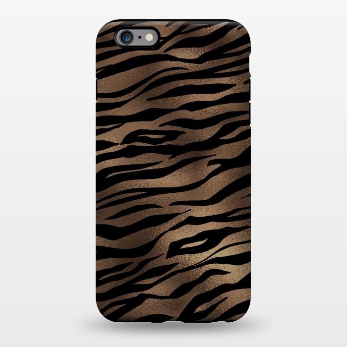 iPhone 6/6s plus StrongFit Dark Copper Tiger by  Utart