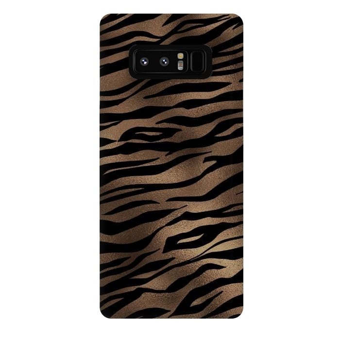 Galaxy Note 8 StrongFit Dark Copper Tiger by  Utart