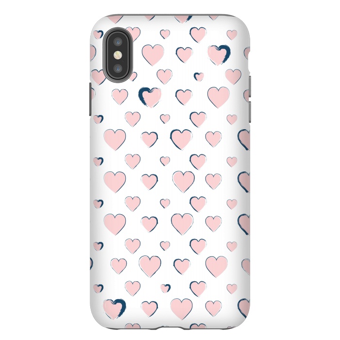 iPhone Xs Max StrongFit Made for you my heart 3 by Bledi