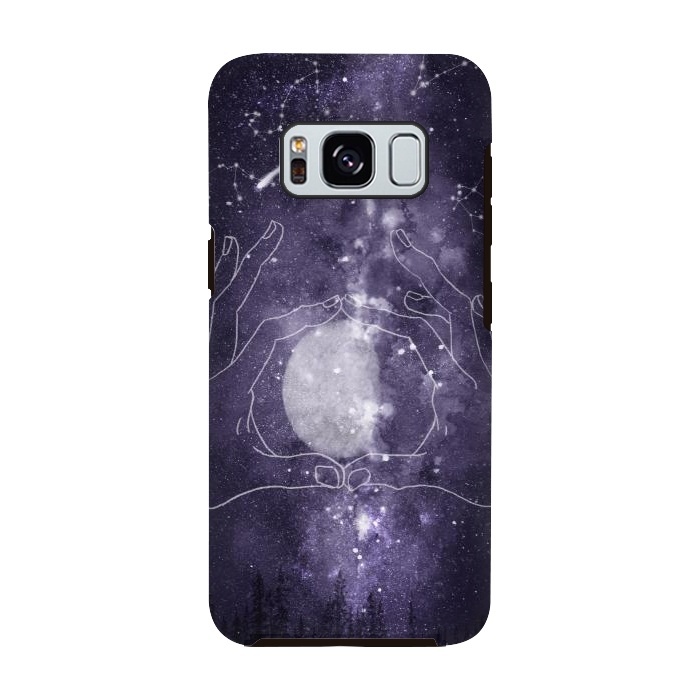 Galaxy S8 StrongFit The moon in your hand by  Utart