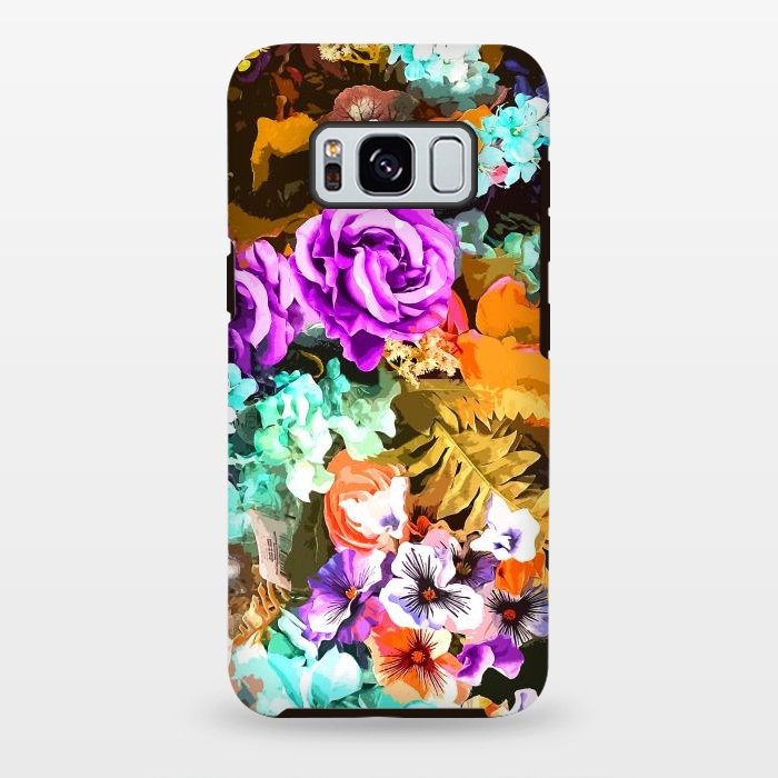 Galaxy S8 plus StrongFit Beautiful detail / Watercolor flowers by Bledi