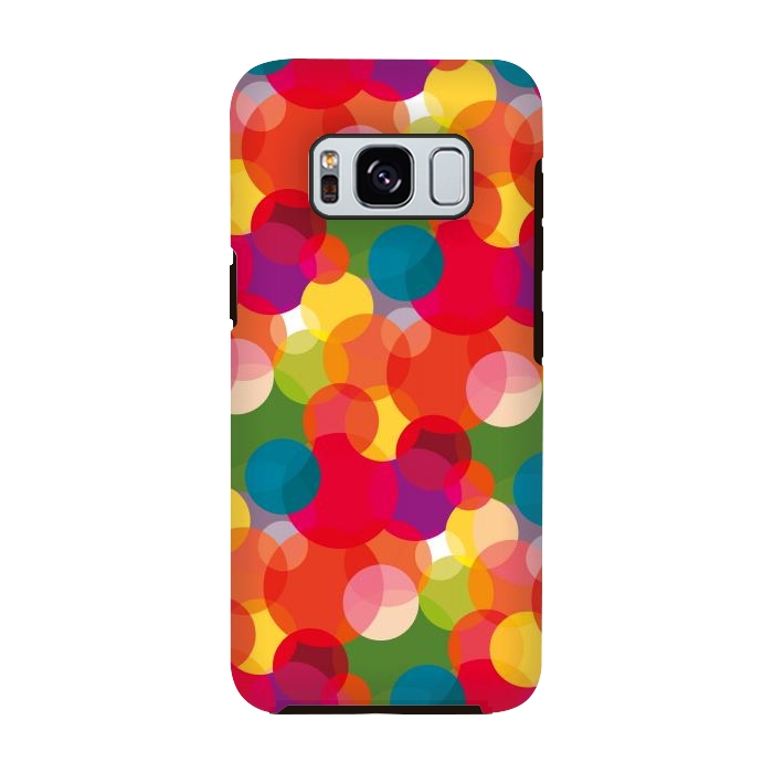 Galaxy S8 StrongFit Confetti Pattern by Majoih