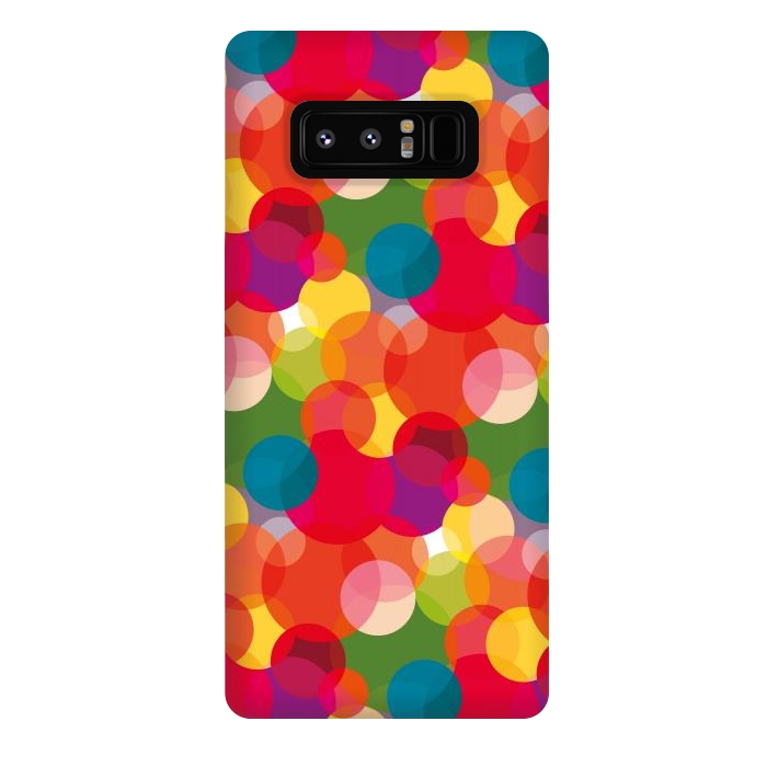 Galaxy Note 8 StrongFit Confetti Pattern by Majoih
