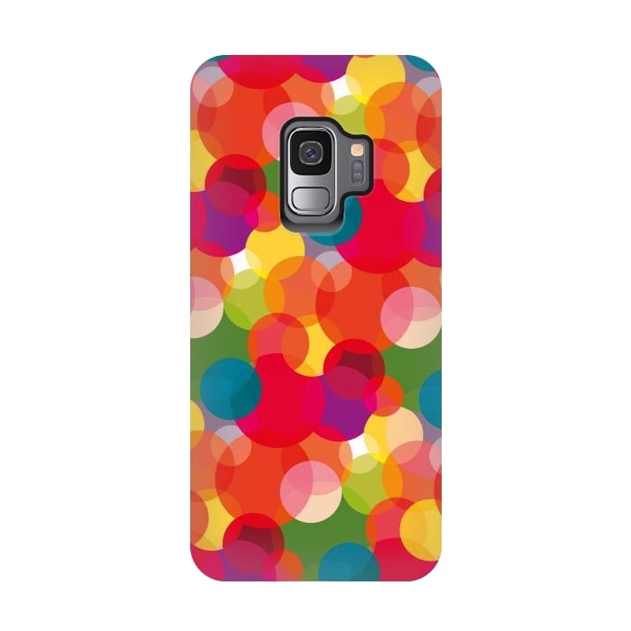 Galaxy S9 StrongFit Confetti Pattern by Majoih