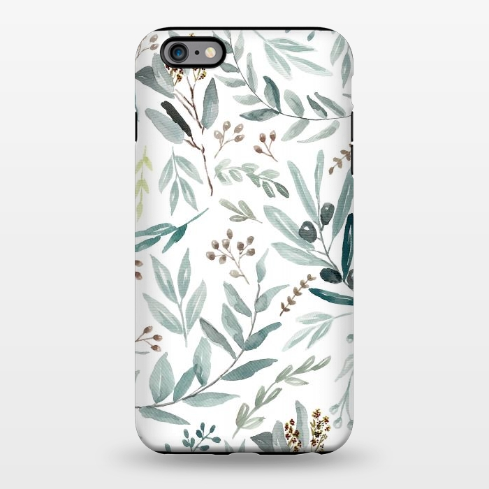 iPhone 6/6s plus StrongFit Eucalyptus Pattern by Anis Illustration