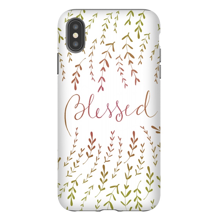 iPhone Xs Max StrongFit Blessed by Anis Illustration