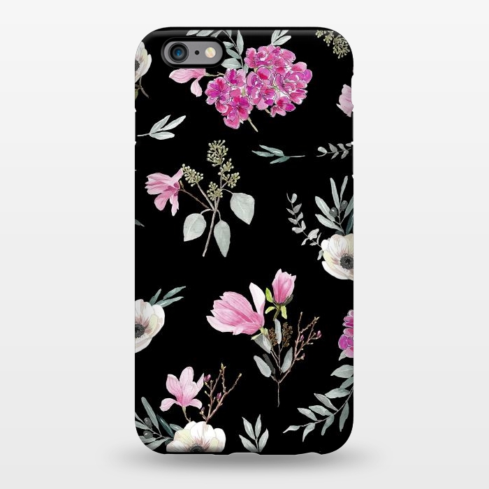 iPhone 6/6s plus StrongFit Magnolias, eucalyptus and anemones by Anis Illustration