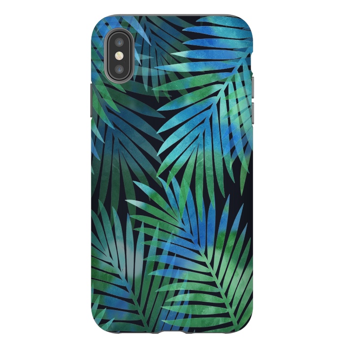 iPhone Xs Max StrongFit Tropical Memories in Relaxing Palms by ''CVogiatzi.