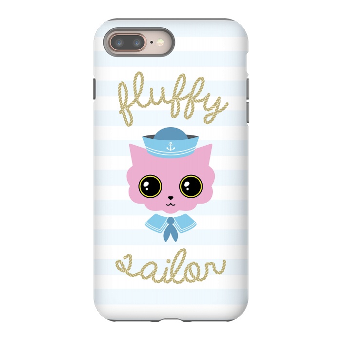 iPhone 7 plus StrongFit Fluffy sailor by Laura Nagel