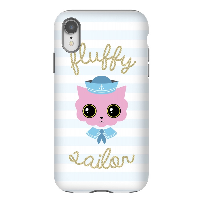 iPhone Xr StrongFit Fluffy sailor by Laura Nagel