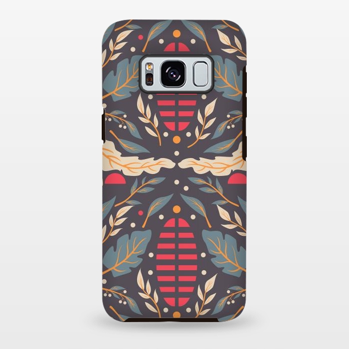 Galaxy S8 plus StrongFit Vintage Floral Pattern 008 by Jelena Obradovic