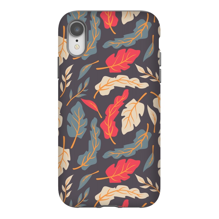iPhone Xr StrongFit Vintage Floral Pattern 009 by Jelena Obradovic
