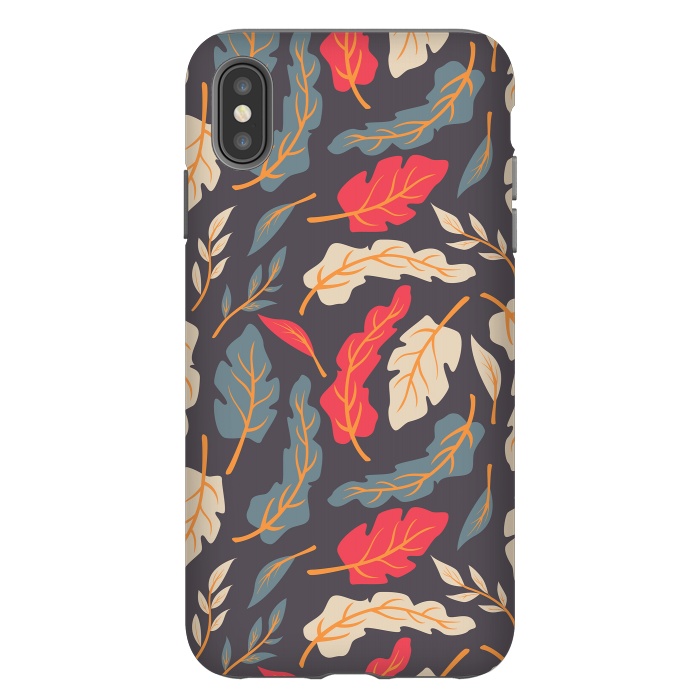 iPhone Xs Max StrongFit Vintage Floral Pattern 009 by Jelena Obradovic