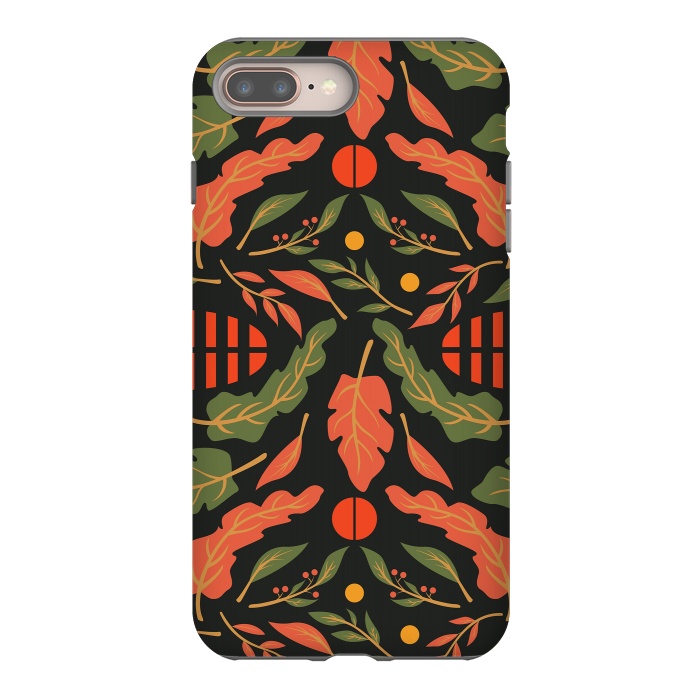 iPhone 7 plus StrongFit Vintage Floral Pattern 010 by Jelena Obradovic