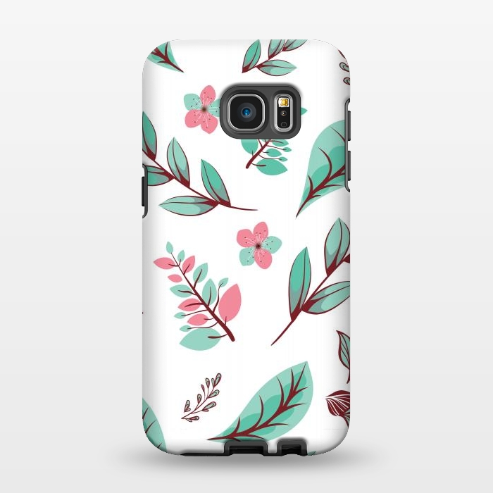 Galaxy S7 EDGE StrongFit Flower Series 2 by Bledi