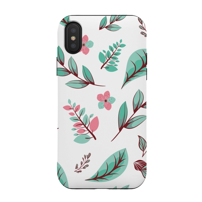 iPhone Xs / X StrongFit Flower Series 2 by Bledi