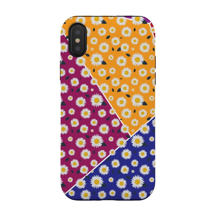 iPhone Xs / X StrongFit Camomile Colors by Rossy Villarreal