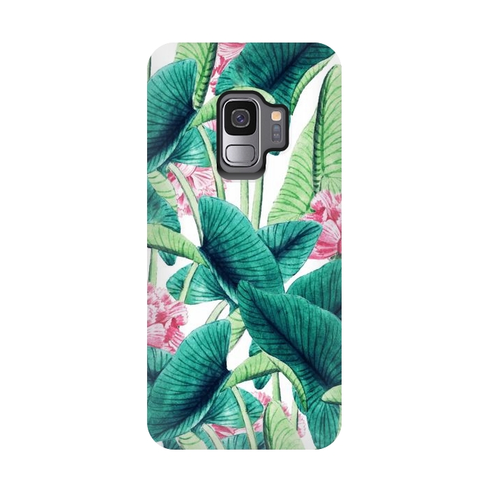 Galaxy S9 StrongFit Lovely Botanical by Uma Prabhakar Gokhale