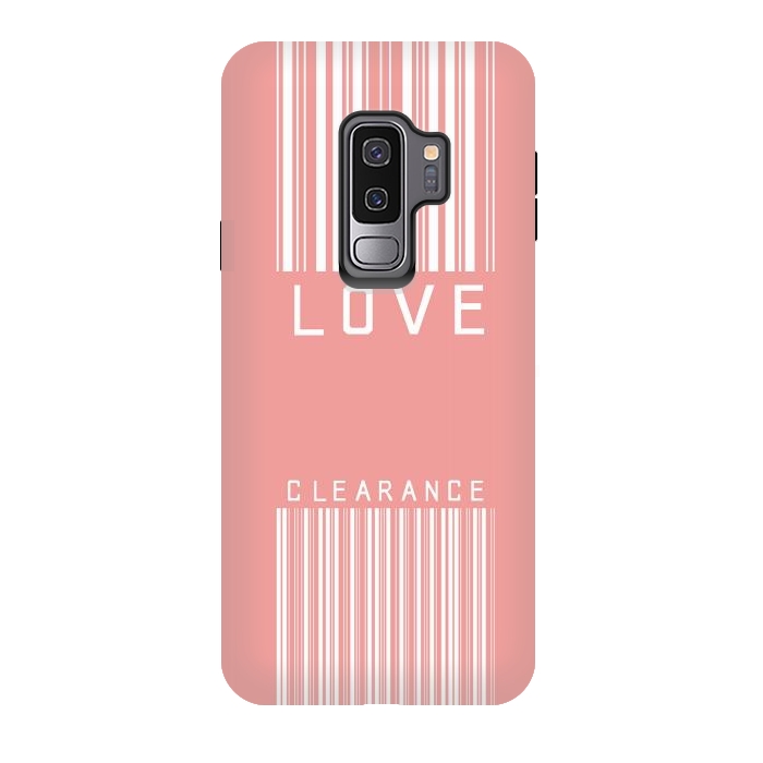 Galaxy S9 plus StrongFit Love Clearance by Art Design Works