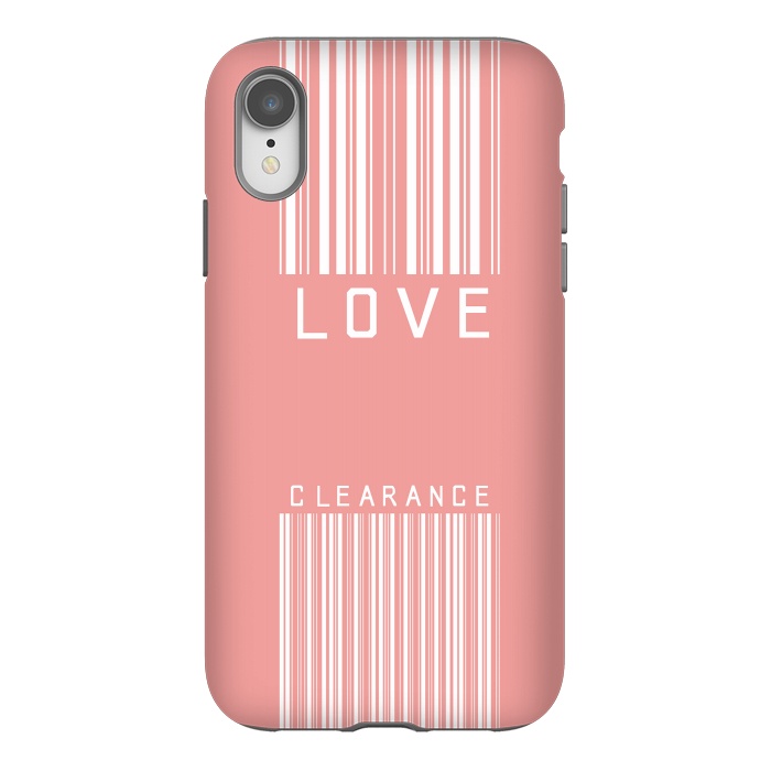 iPhone Xr StrongFit Love Clearance by Art Design Works