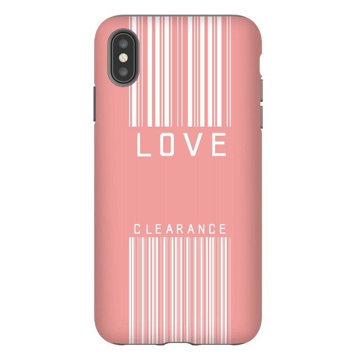 iPhone Xs Max StrongFit Love Clearance by Art Design Works