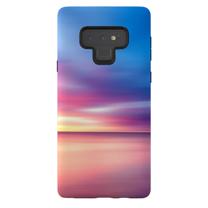 Galaxy Note 9 StrongFit Abstract Sunset V by Art Design Works