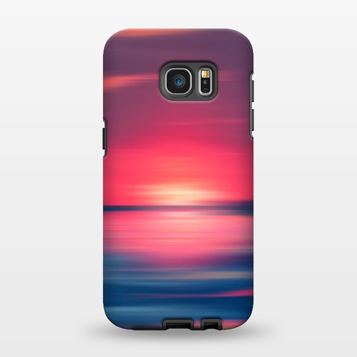 Galaxy S7 EDGE StrongFit Abstract Sunset I by Art Design Works