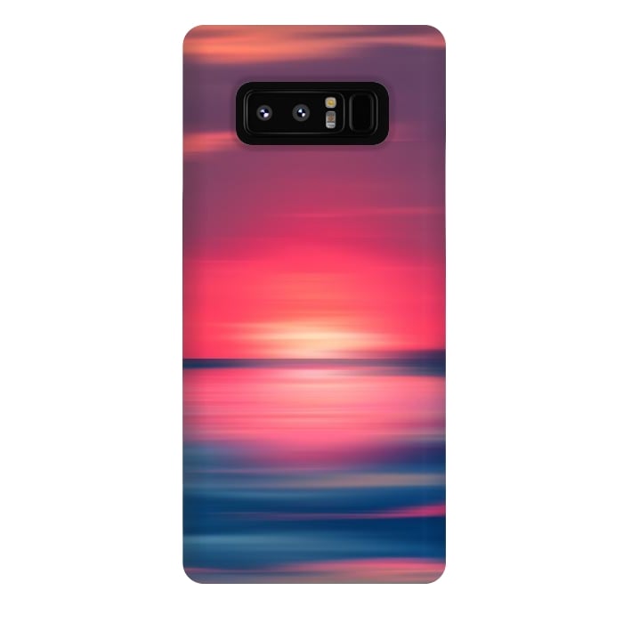 Galaxy Note 8 StrongFit Abstract Sunset I by Art Design Works