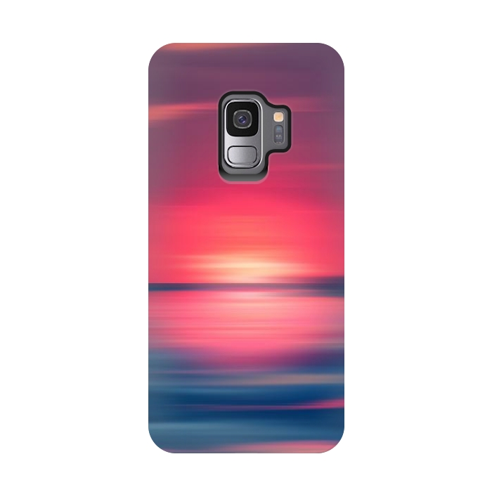 Galaxy S9 StrongFit Abstract Sunset I by Art Design Works